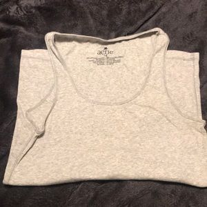Aerie American Eagle Tank Top L Gray Grey